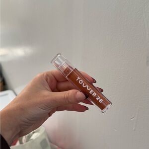 Tower 28 Lip Gloss - Limited edition, discontinued, shade “chestnut”